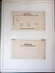1870-1871, Ensemble de 13 lettres avec marques postales