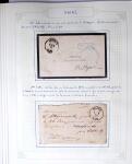 1870-1871, Ensemble de139 lettres de prisonniers de
