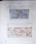 1870-1871, Ensemble de139 lettres de prisonniers de