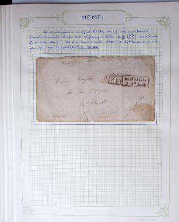 1870-1871, Ensemble de139 lettres de prisonniers de