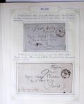1870-1871, Ensemble de139 lettres de prisonniers de