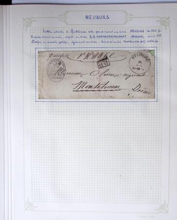 1870-1871, Ensemble de139 lettres de prisonniers de