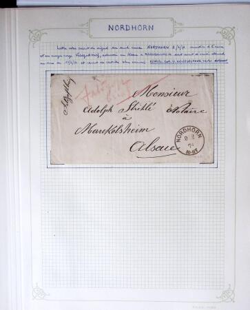 1870-1871, Ensemble de139 lettres de prisonniers de