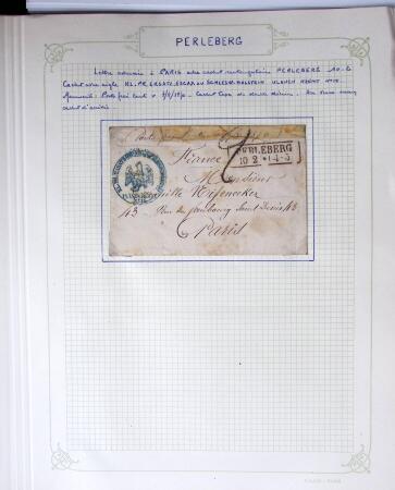 1870-1871, Ensemble de139 lettres de prisonniers de