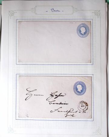 1869-1880, Bel ensemble de 32 entiers allemands parmi