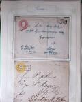 1869-1880, Bel ensemble de 32 entiers allemands parmi