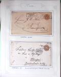 1869-1880, Bel ensemble de 32 entiers allemands parmi