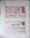 1869-1880, Bel ensemble de 32 entiers allemands parmi