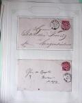 1869-1880, Bel ensemble de 32 entiers allemands parmi