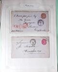 1869-1880, Bel ensemble de 32 entiers allemands parmi