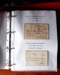 NANCY 1717-1989, Collection en 5 classeurs joliment