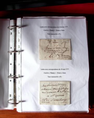 NANCY 1717-1989, Collection en 5 classeurs joliment