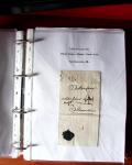 NANCY 1717-1989, Collection en 5 classeurs joliment