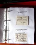 NANCY 1717-1989, Collection en 5 classeurs joliment