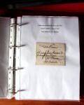 NANCY 1717-1989, Collection en 5 classeurs joliment
