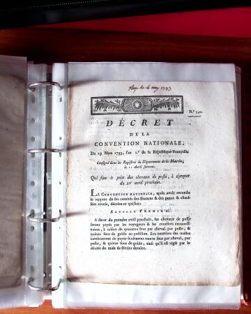 NANCY 1717-1989, Collection en 5 classeurs joliment
