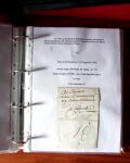 NANCY 1717-1989, Collection en 5 classeurs joliment