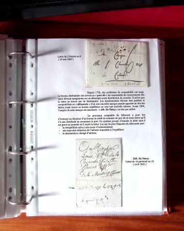 NANCY 1717-1989, Collection en 5 classeurs joliment