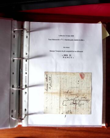 NANCY 1717-1989, Collection en 5 classeurs joliment