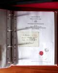 NANCY 1717-1989, Collection en 5 classeurs joliment