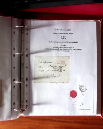 NANCY 1717-1989, Collection en 5 classeurs joliment
