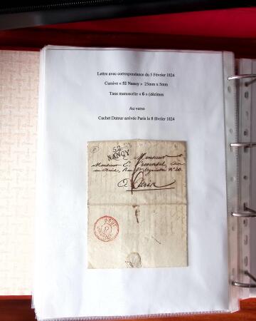 NANCY 1717-1989, Collection en 5 classeurs joliment