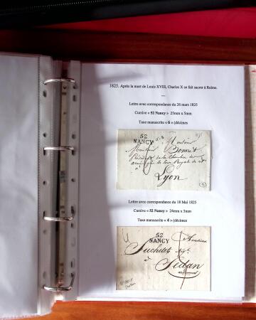 NANCY 1717-1989, Collection en 5 classeurs joliment