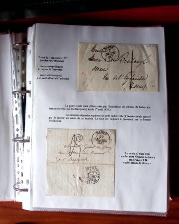 NANCY 1717-1989, Collection en 5 classeurs joliment