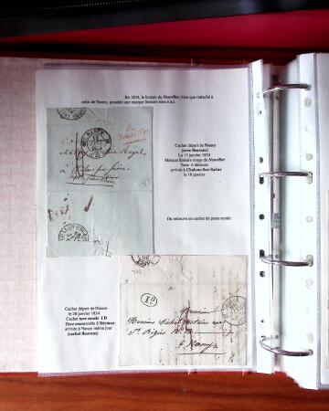 NANCY 1717-1989, Collection en 5 classeurs joliment