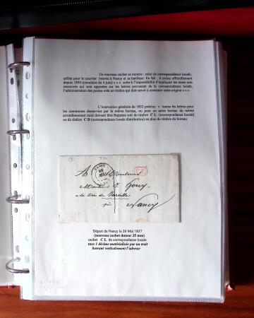 NANCY 1717-1989, Collection en 5 classeurs joliment