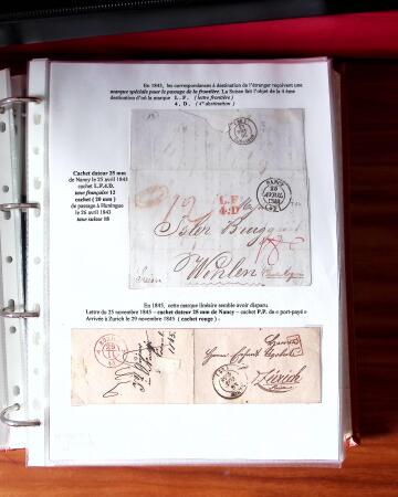 NANCY 1717-1989, Collection en 5 classeurs joliment