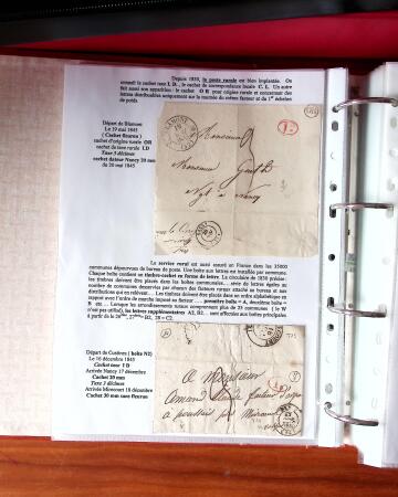 NANCY 1717-1989, Collection en 5 classeurs joliment