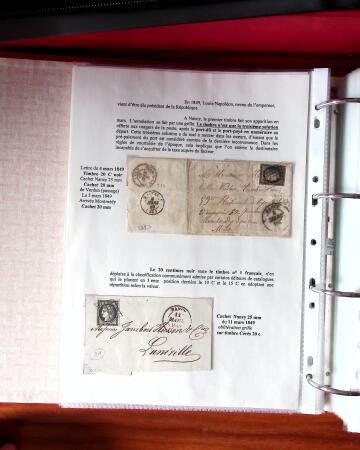 NANCY 1717-1989, Collection en 5 classeurs joliment