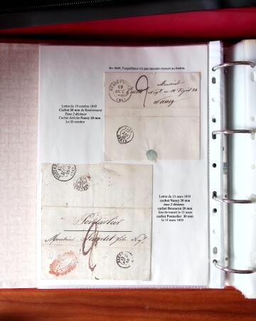 NANCY 1717-1989, Collection en 5 classeurs joliment