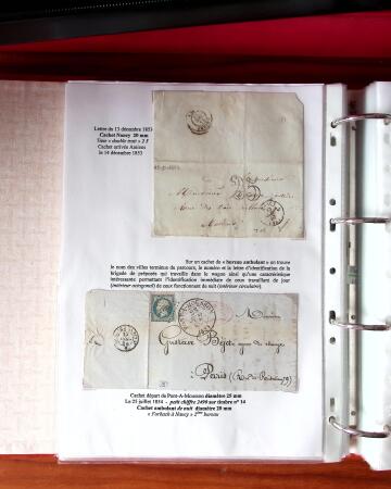 NANCY 1717-1989, Collection en 5 classeurs joliment
