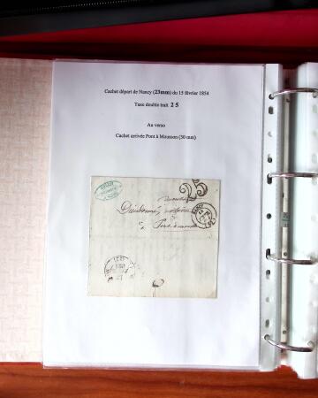 NANCY 1717-1989, Collection en 5 classeurs joliment