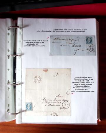 NANCY 1717-1989, Collection en 5 classeurs joliment