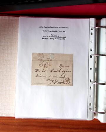 NANCY 1717-1989, Collection en 5 classeurs joliment