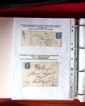 NANCY 1717-1989, Collection en 5 classeurs joliment