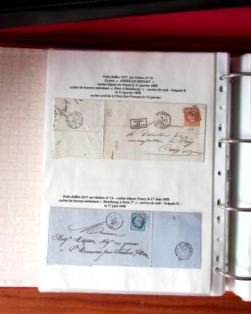 NANCY 1717-1989, Collection en 5 classeurs joliment