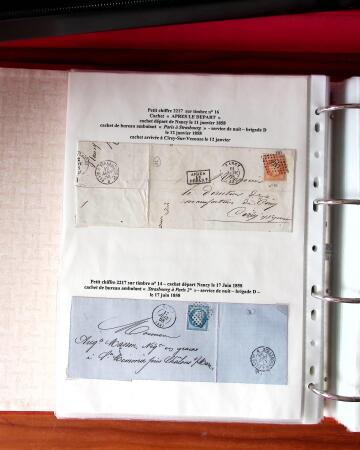 NANCY 1717-1989, Collection en 5 classeurs joliment