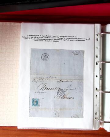 NANCY 1717-1989, Collection en 5 classeurs joliment