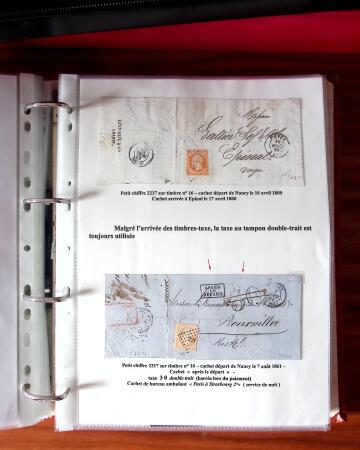 NANCY 1717-1989, Collection en 5 classeurs joliment