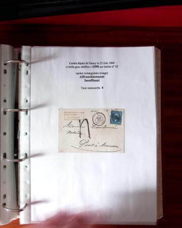 NANCY 1717-1989, Collection en 5 classeurs joliment