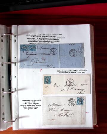 NANCY 1717-1989, Collection en 5 classeurs joliment