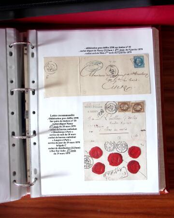 NANCY 1717-1989, Collection en 5 classeurs joliment