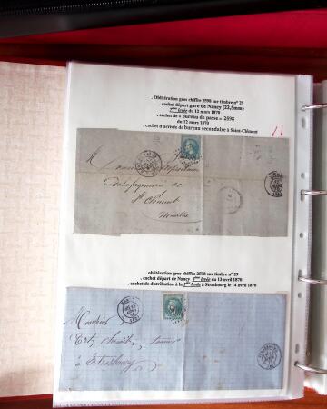 NANCY 1717-1989, Collection en 5 classeurs joliment