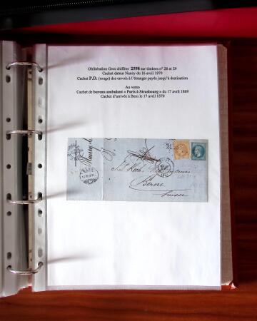 NANCY 1717-1989, Collection en 5 classeurs joliment