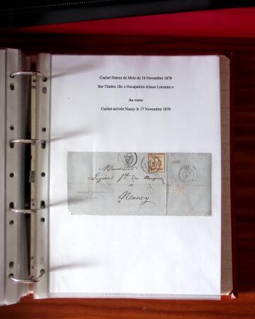 NANCY 1717-1989, Collection en 5 classeurs joliment