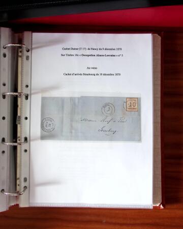 NANCY 1717-1989, Collection en 5 classeurs joliment